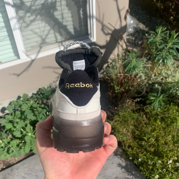 B&W Cardi B x Reebok sneakers. Perfect condition! - Picture 4 of 6